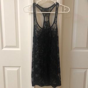 Foreign Exchange Lace Razor Back Tank